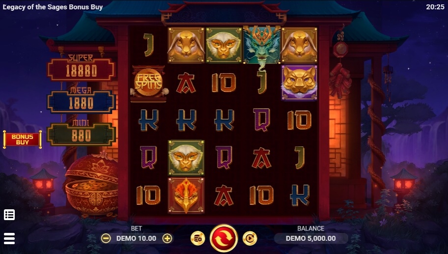 LEGACY OF THE SAGES BONUS BUY Evoplay Slotxo168