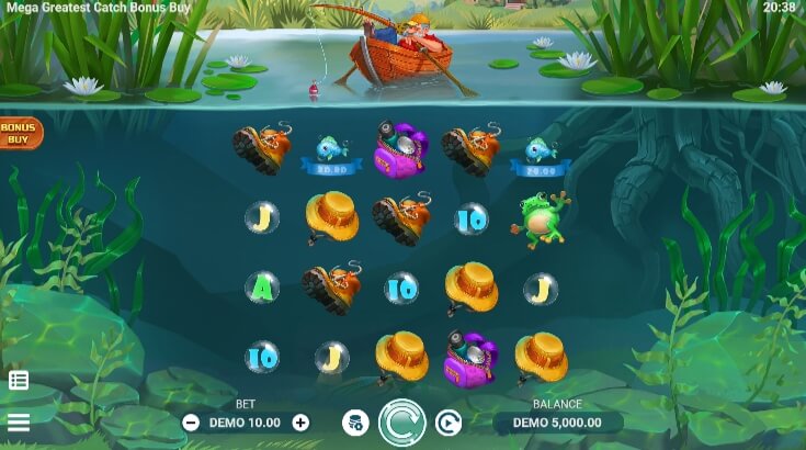 MEGA GREATEST CATCH BONUS BUY Evoplay slotxo168