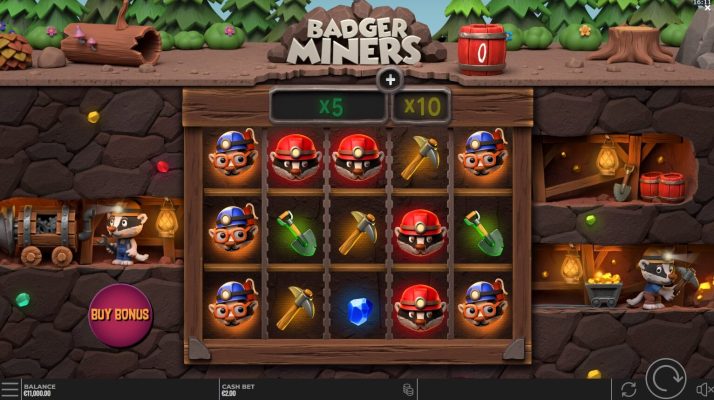 Badger Miners yggdrasil slotxo