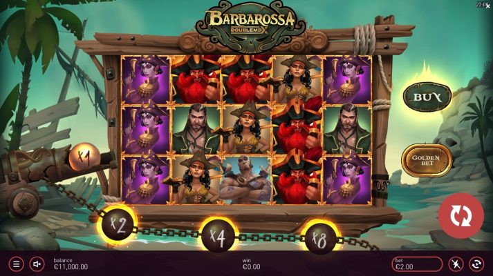 Barbarossa DoubleMax yggdrasil slotxo