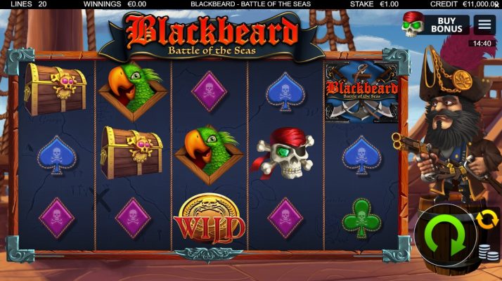 Blackbeard Battle Of The Seas yggdrasil slotxo