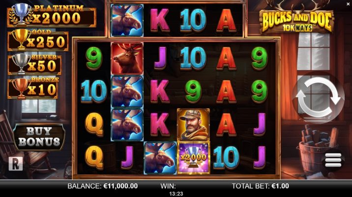 Bucks and Doe 10K WAYS yggdrasil slotxo