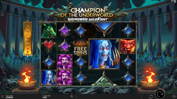 Champion of the Underworld yggdrasil slotxo