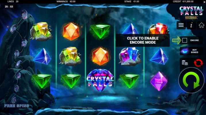 Crystal Falls Multimax yggdrasil slotxo