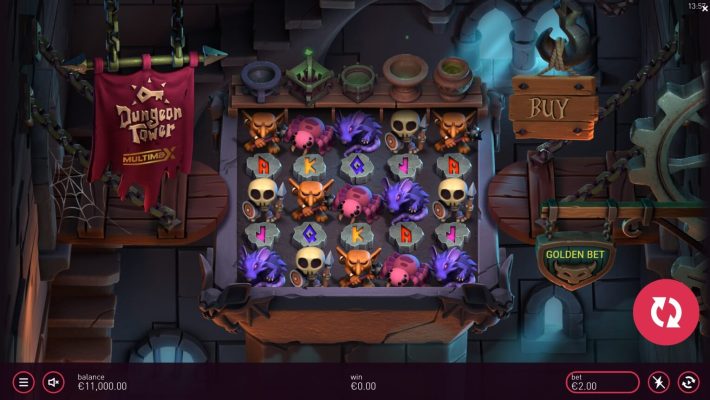 Dungeon Tower MultiMax yggdrasil slotxo