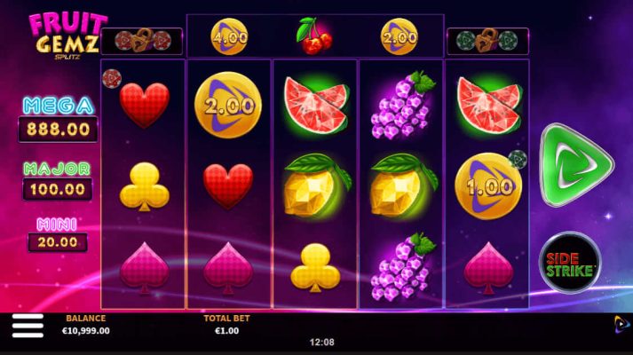 Fruit Gemz Splitz yggdrasil slotxo