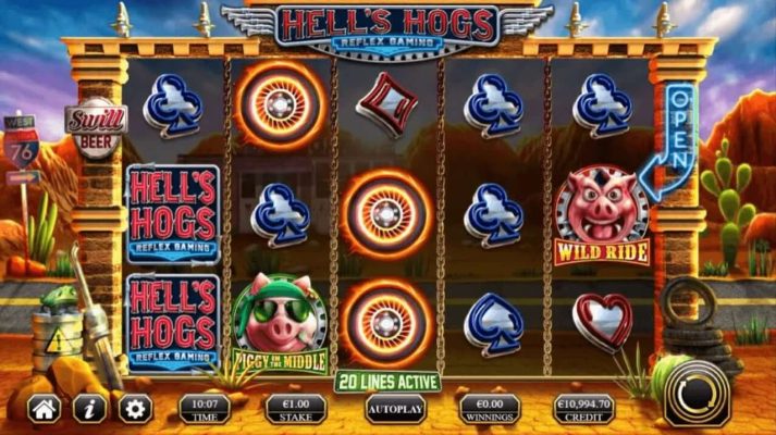 Hell's Hogs yggdrasil slotxo