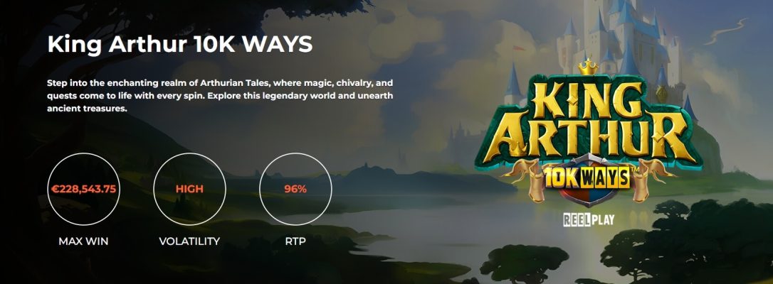 King Arthur 10K WAYS yggdrasil slotxo