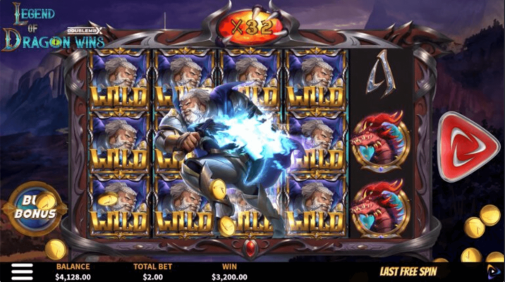 Legend of Dragon Wins DoubleMax ggdrasil slotxo