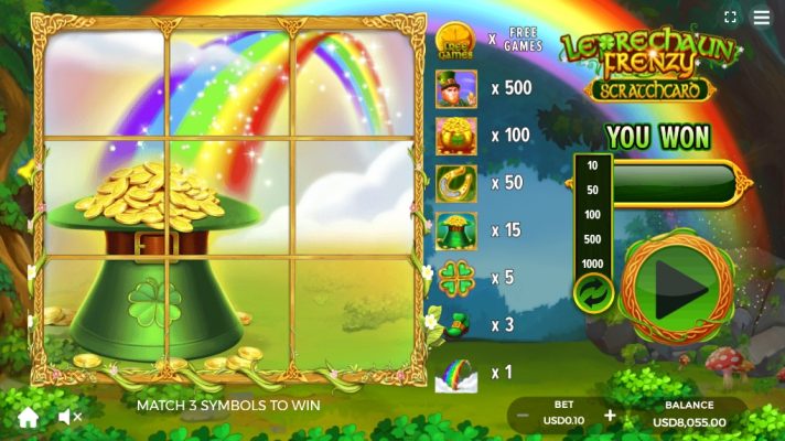 Leprechaun Frenzy SCRATCHCARD dragongaming slotxo-xo ทางเข้า