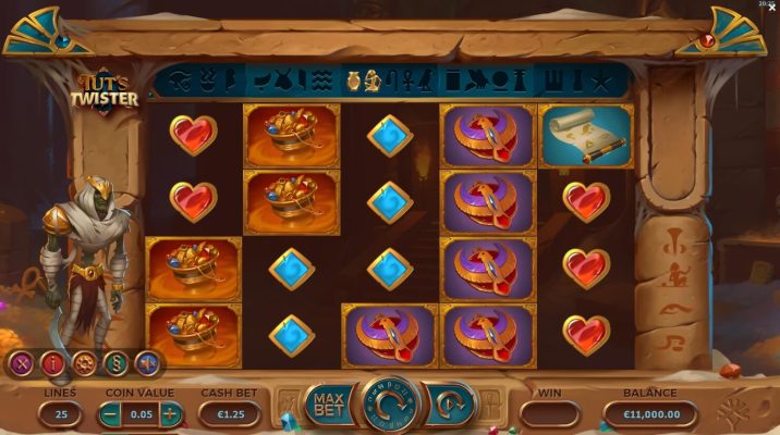 Tut's Twister yggdrasil slotxo