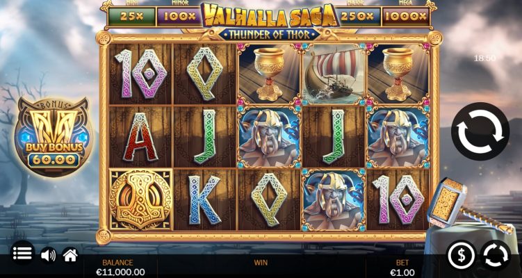 Valhalla Saga Thunder of Thor yggdrasil slotxo