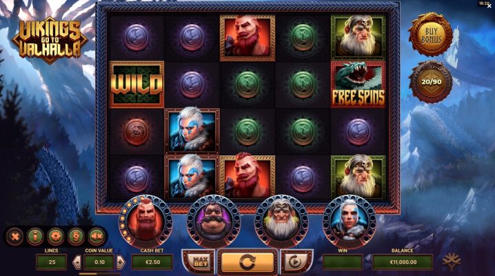 Vikings Go To Valhalla yggdrasil slotxo