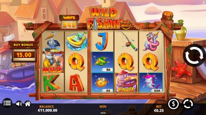 Wild Fishin Wild Ways yggdrasil slotxo
