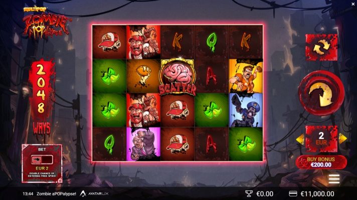 Zombie aPOPalypse yggdrasil slotxo